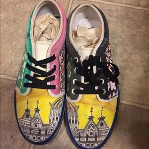 Custom drawn on vans